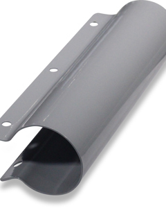 Coupling f/conveying tube DR850 powder coated